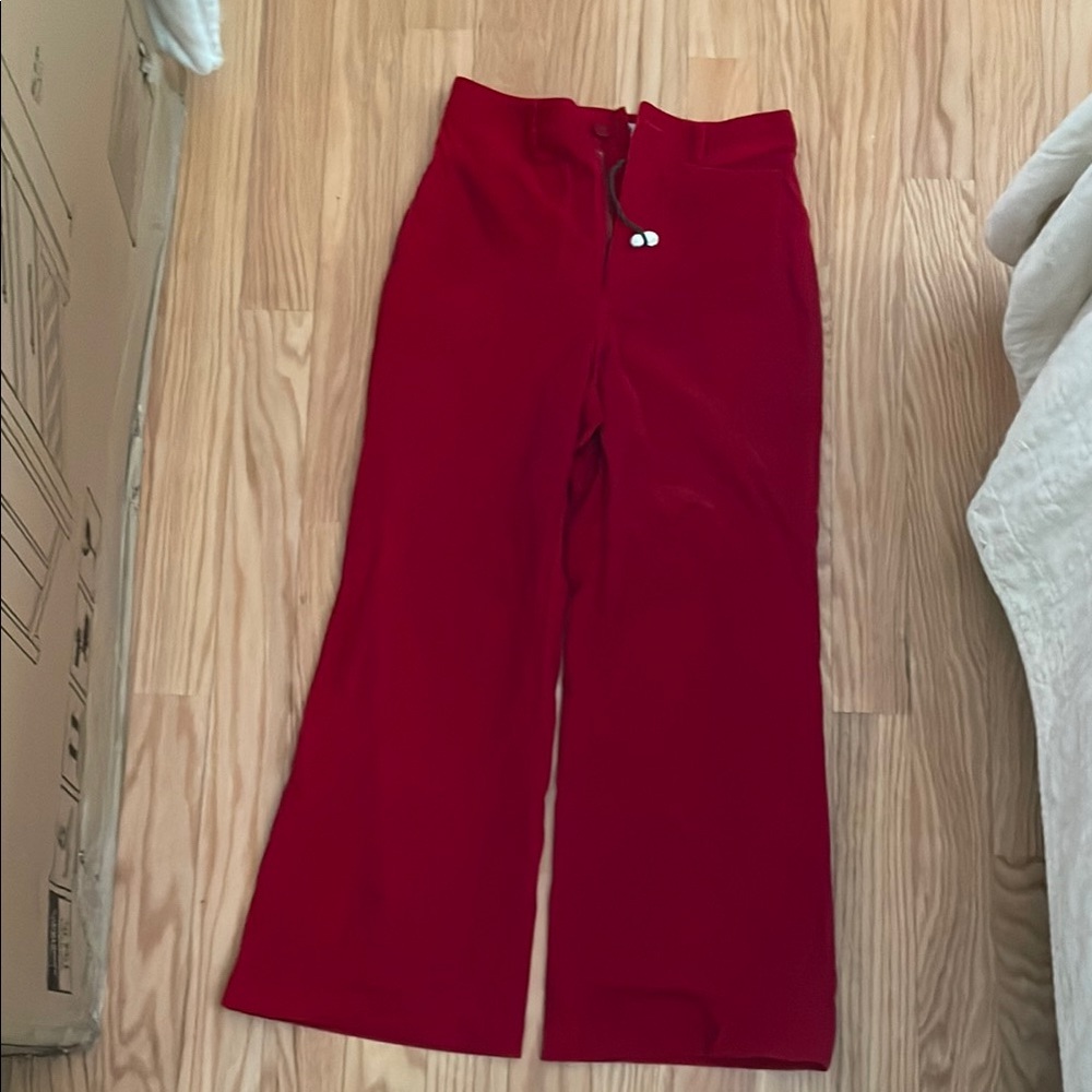 Rollas Sailor Velvet Wide-Leg Pants